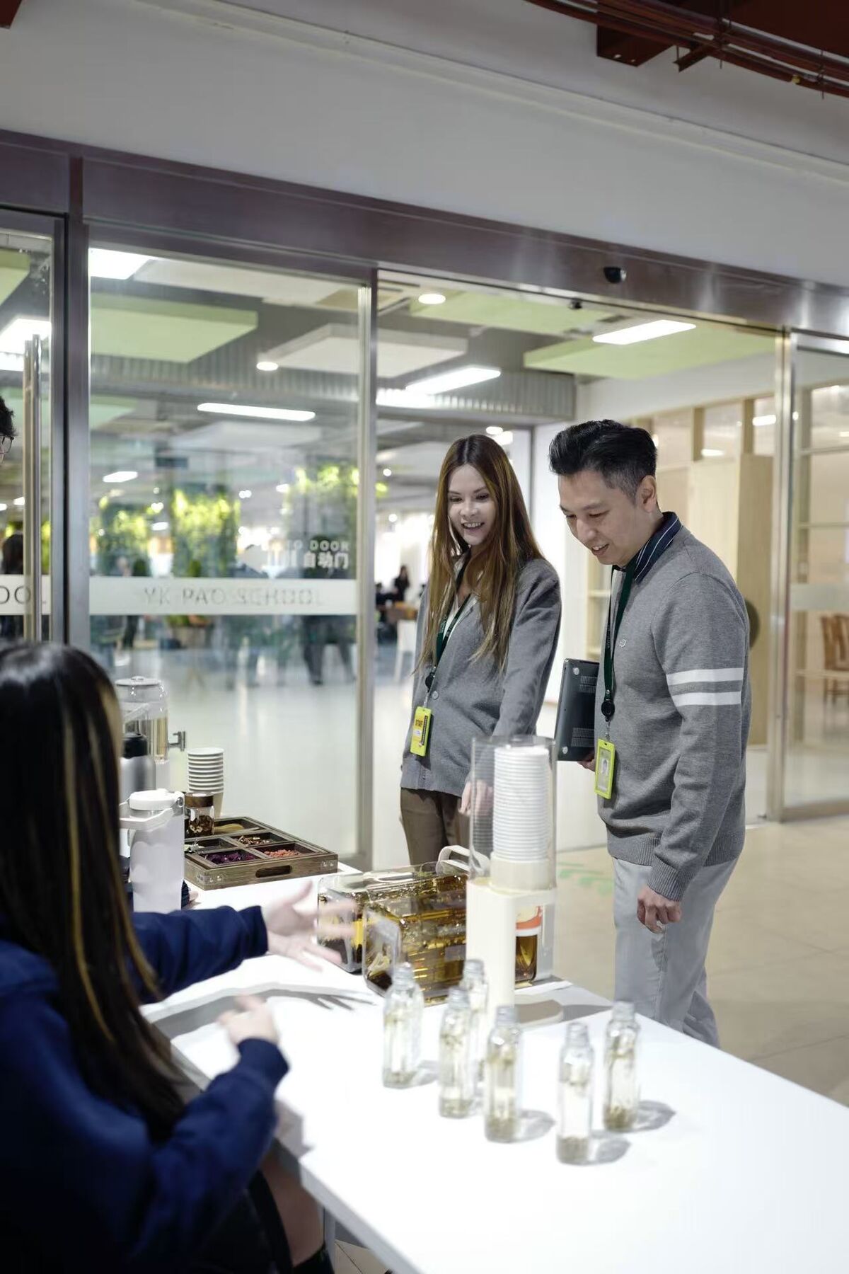 Wellness tea tasting