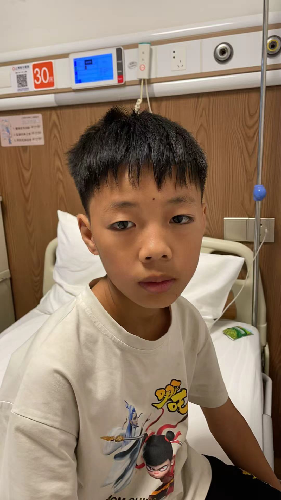 Portrait of Ran, a student returning to school after heart surgery